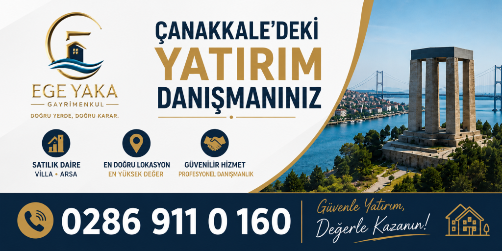 Çanakkale’de satılık daireler